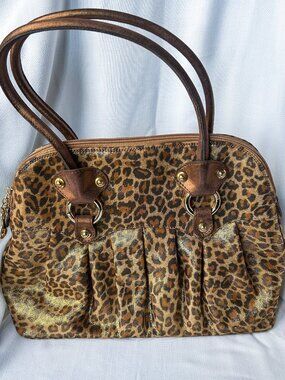 Stuart Weitzman Leopard Shoulder Bag/Purse